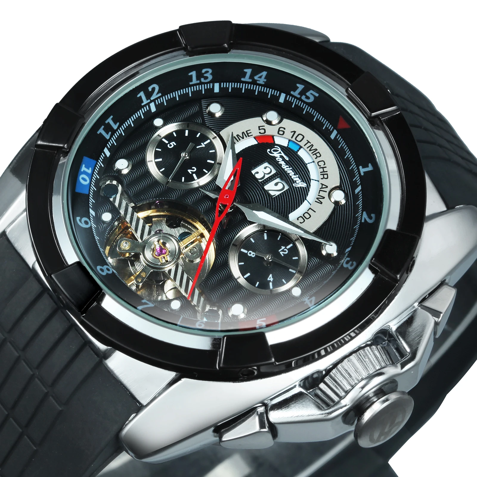 Часы наручные Forsining Мужские механические брендовые Роскошные