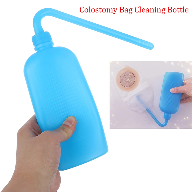 

300ml Plastic Portable Colostomy Bag Cleaning Bottle Feminine Hygiene Washing Tool Accessory Personal Body Clean Health Care