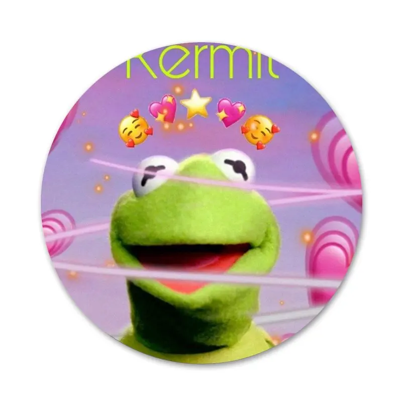 Значки лягушки Kermit значки значок Металлические для фотографий | Дом и сад