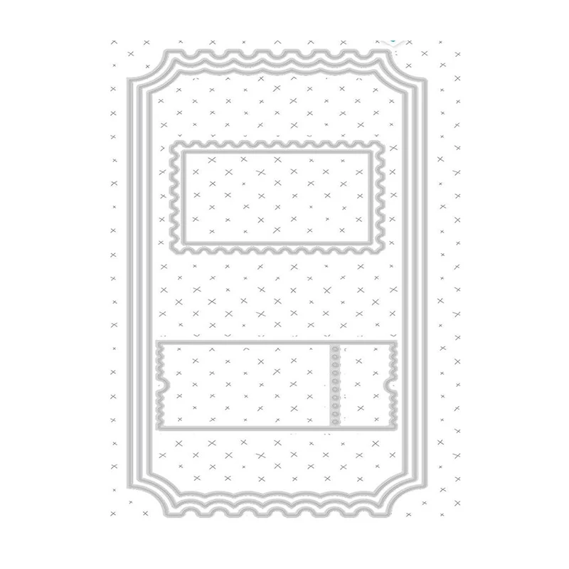

Christmas Frame Die Cutting and Cutting Dies for Card and Dies Scrapbooking New Arrival 2021 Christmas Metal Hollow Cutters Arts