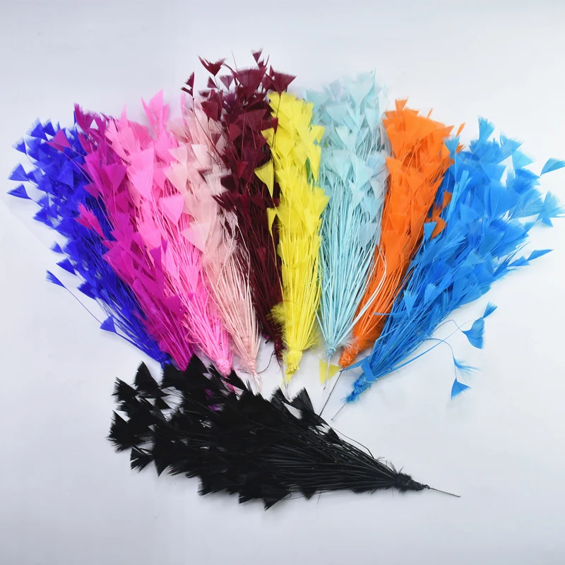 1 букет перьев цветы свадебные аксессуары индюк перо Декор Цветы Перья