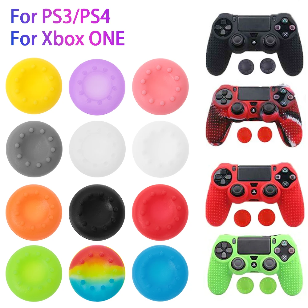 10 шт. силиконовые колпачки для джойстика PS3 PS4 XBOX ONE 360|Запасные части| |