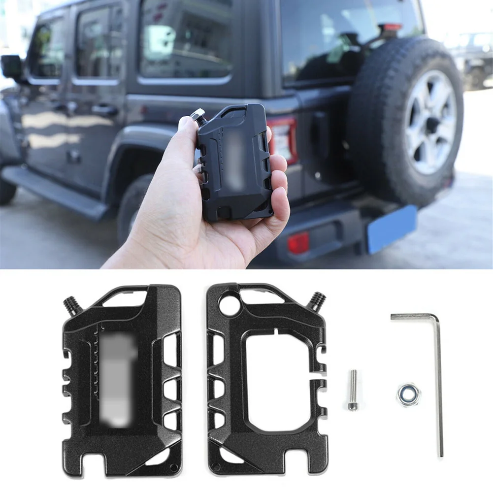 

1 Set Key Fob Cover Case For Jeep Gladiator JT/JL 2018+ Parts Durable Practical