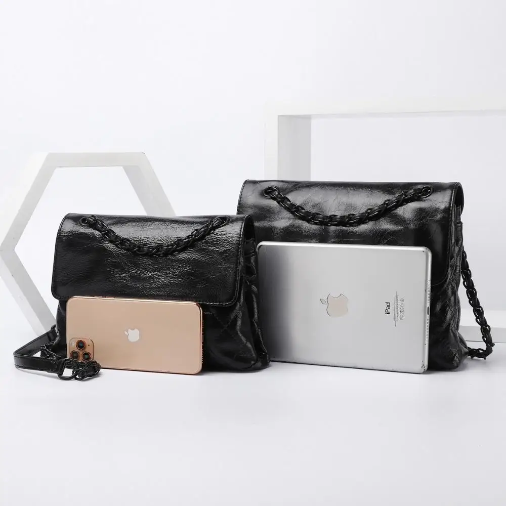 

free shipping 2020 the new style fashion prettygenuine cow leather women one shoulder bag crossbody bag 4 color 2 size 23cm 28cm