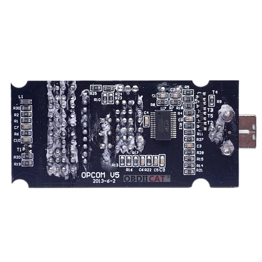 OBDIICAT OBD2 OP-COM V1.99 OPCOM для Op-el автомобильный диагностический сканер с реальным PIC18f458 OP