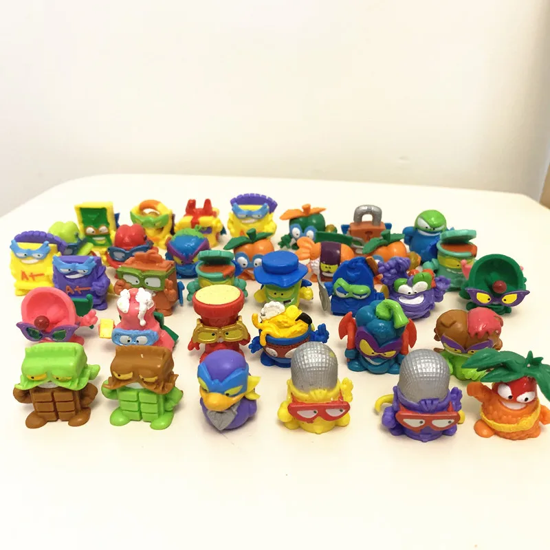 

10/15 шт. оригинальные экшн-модели Super Zings 4 см резиновые суперзинги коллекционные игрушки для детей подарок на день рождения