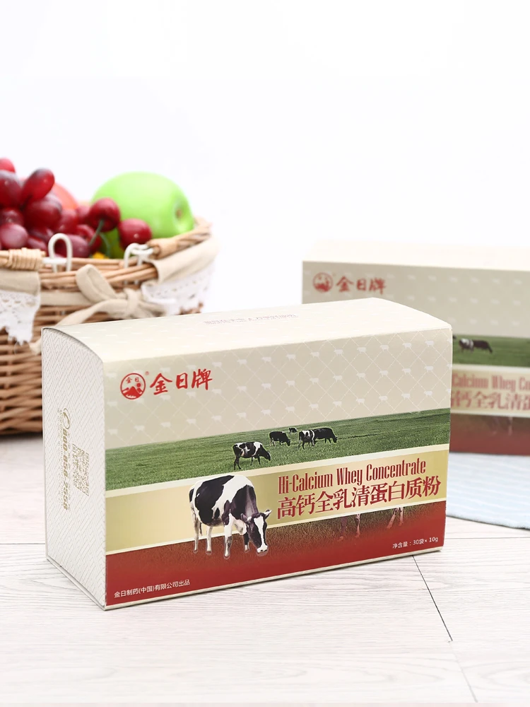 

Jinri brand high calcium full whey protein powder sugar free animal protein nutrition in the elderly