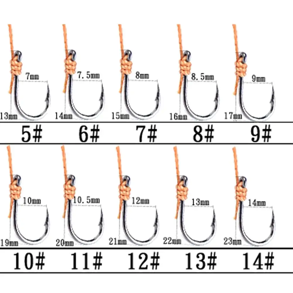 

1pc High Carbon Steel Swivel Fishhooks with 5 Small Hook Rigs Swivel Fishing Tackle Lures Baits String Hook Accessories