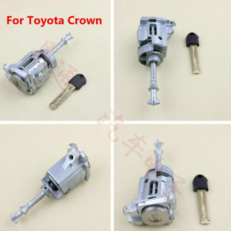 Для Toyota PRADO LC150 Camry Vios Crown COROLLA левая цилиндр дверного замка автомобильной двери с 1