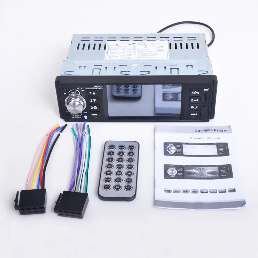 LTBFM 1 Din автомобильное радио MP5 palyer 4 дюйма HD сенсорный экран Bluetooth RDS FM AUX USB