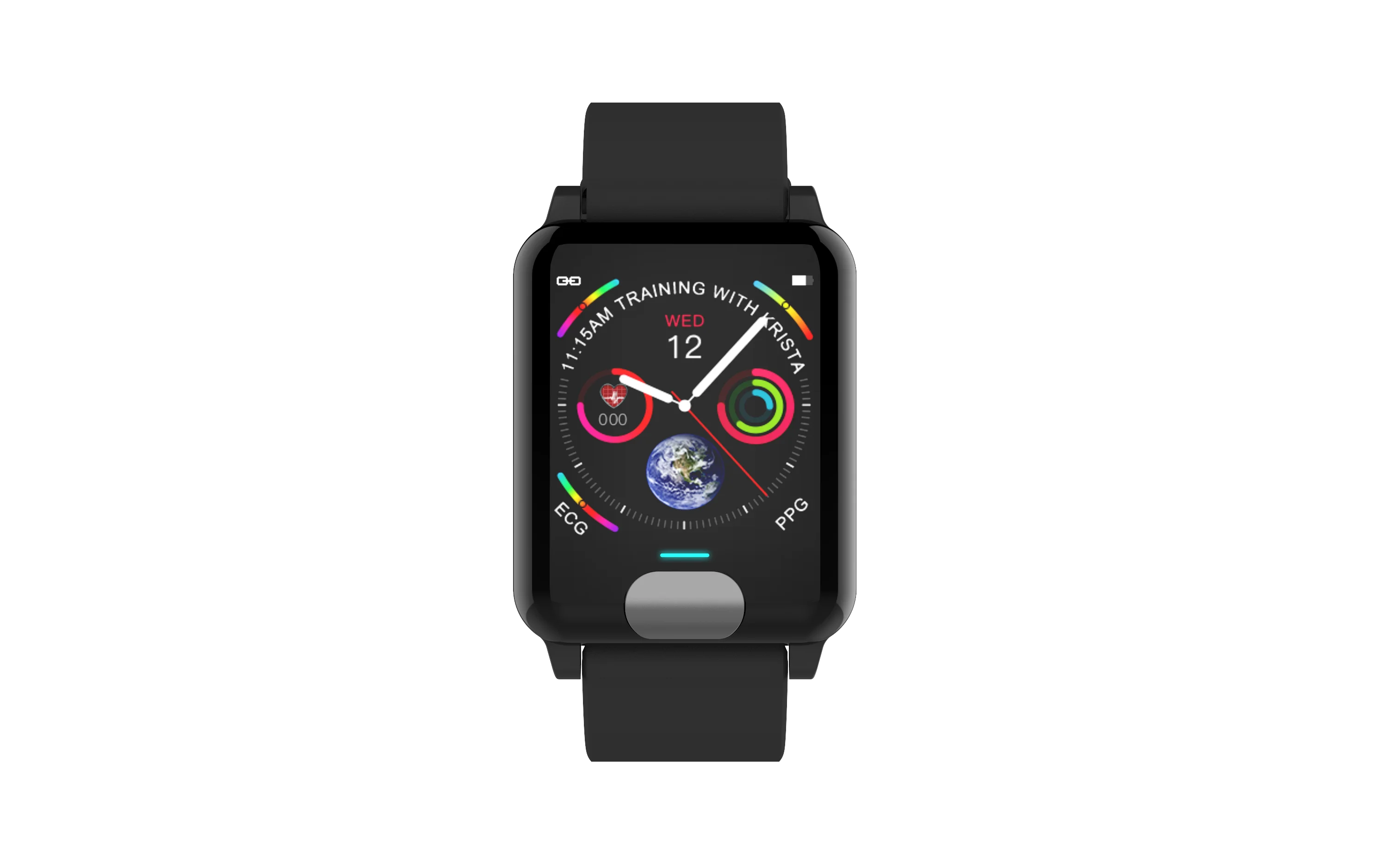 Водонепроницаемый ЭКГ PPG умный Браслет Horloges Bloeddrukmeting Horloge Hartslagmeter фитнес-браслет Gps трекер здоровье браслет часы