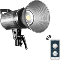 gvm g100w bi color led video light daylight balanced photography shooting for youtube video app remote control 3200k 5600k 90w