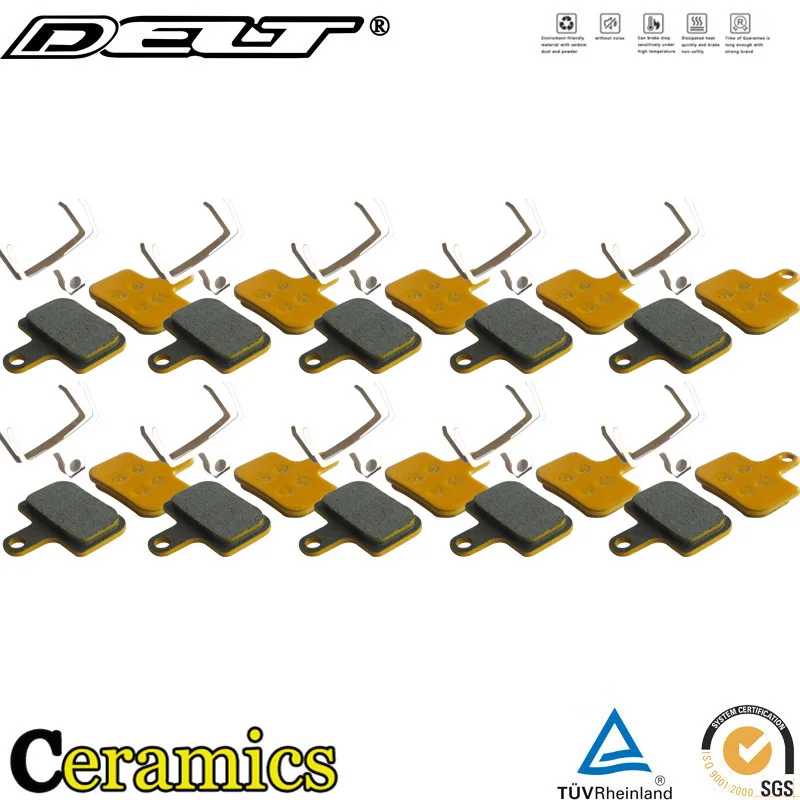 

10 пар (20 шт.) керамических дисковых тормозных колодок для горного велосипеда для SRAM AVID DB1 DB3 DB5 уровень TL/T Запчасти Аксессуары