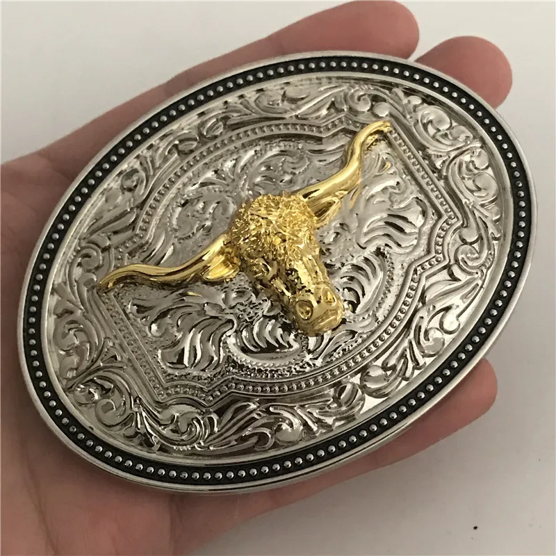 Розница 2020 новейшие стили высокое качество крутая 3D золотая голова быка