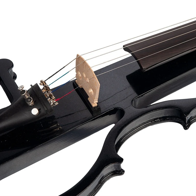 Электрический Скрипка 4/4 Полный Размер с чехол Лук наушники канифоль набор