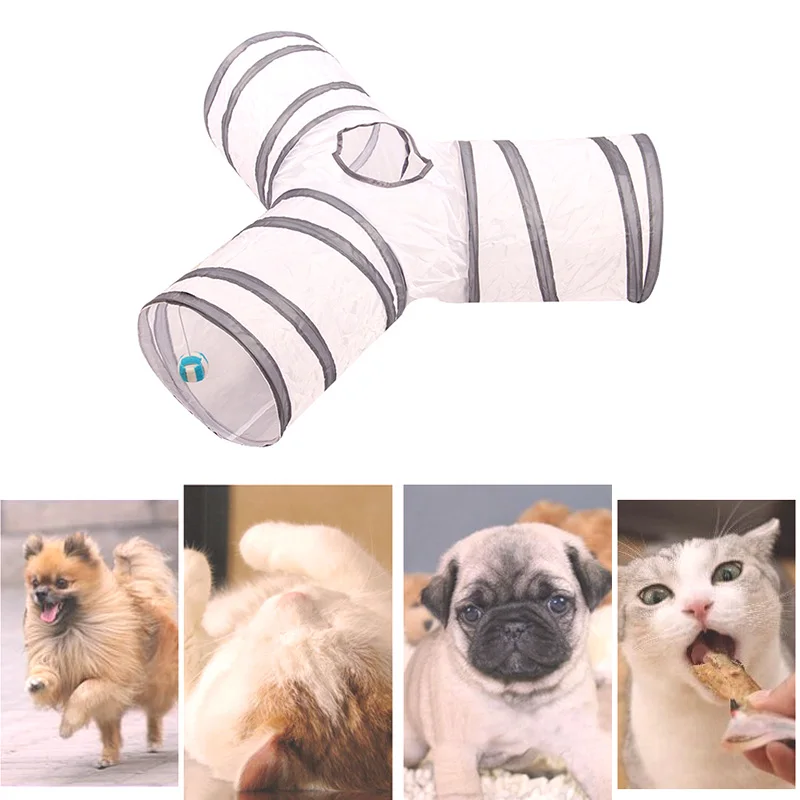 Горячая Кошка Туннель кошка игрушка маленькая собака туннель товары для