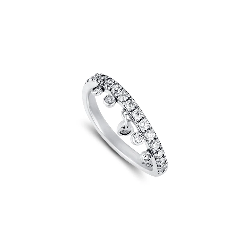 CKK кольцо в виде капелек для люстры кольца женщин Anel Feminino 100% 925 ювелирные изделия