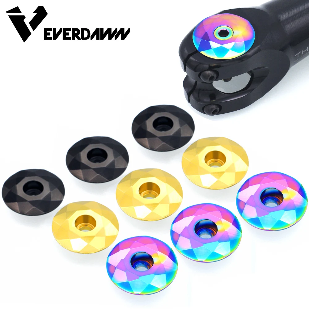 Легкая крышка для велосипедной гарнитуры из сплава + Искусственный шток болт