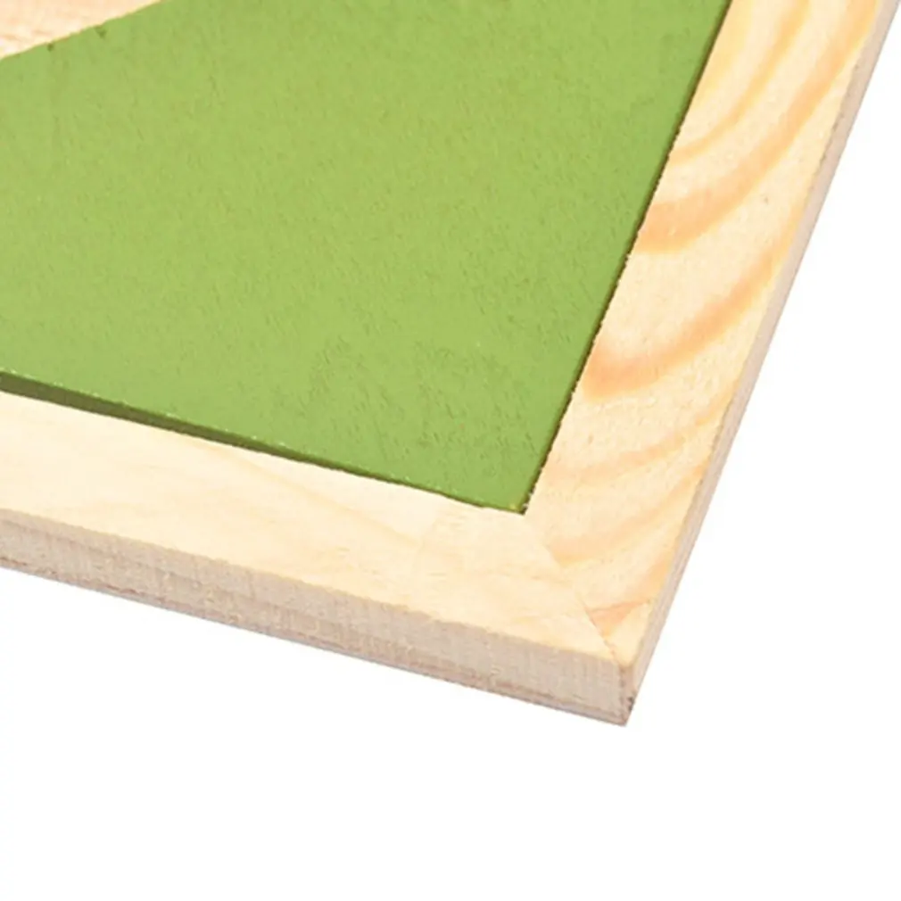 Tangram деревянный цвет Diy головоломки строительные блоки игрушки детские