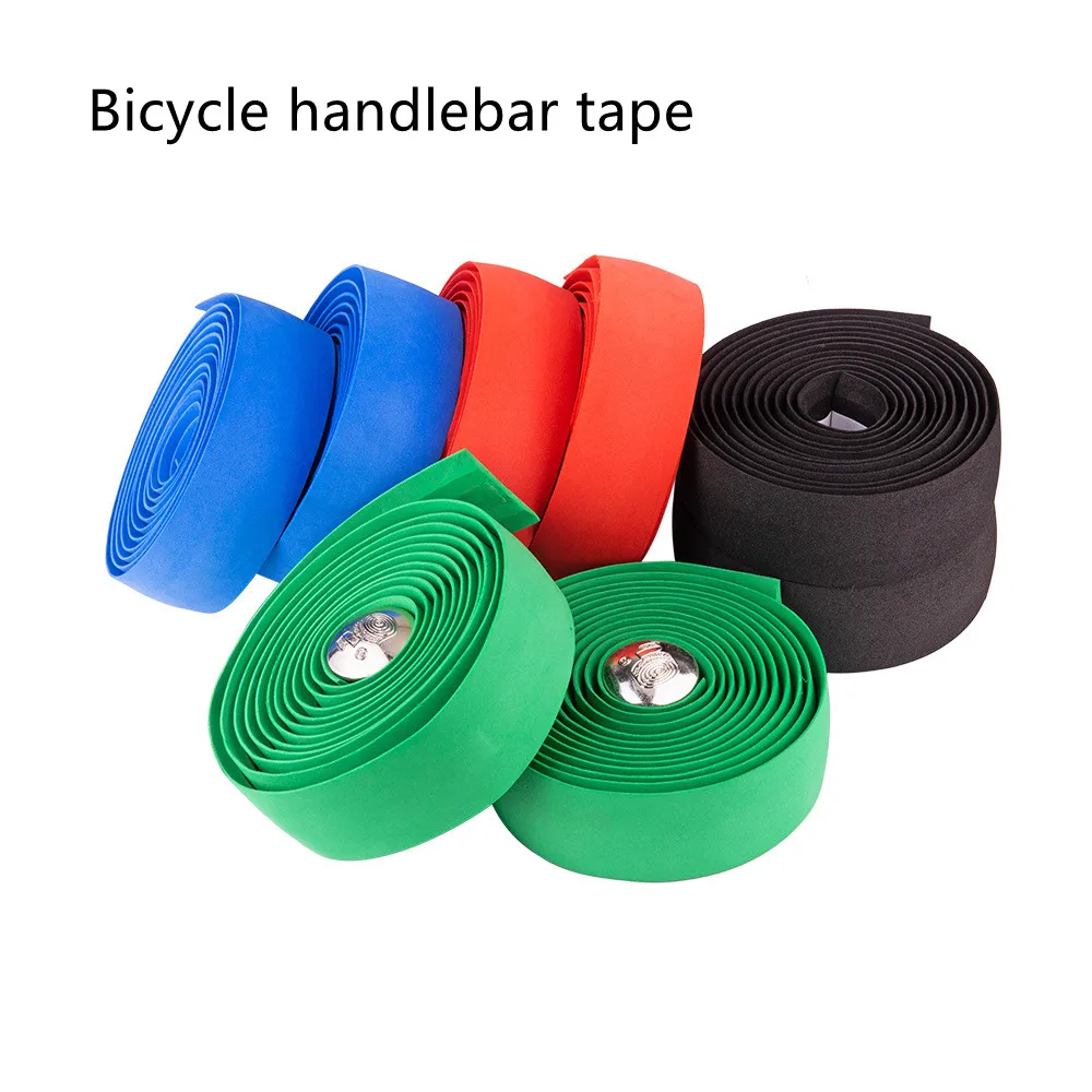 

Новая мягкая лента для руля дорожного велосипеда, пробковая лента для руля велосипеда из ЭВА, профессиональная амортизирующая Антивибраци...