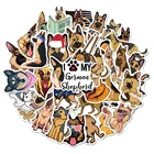 103050 шт., водонепроницаемые наклейки на тему немецкой овчарки