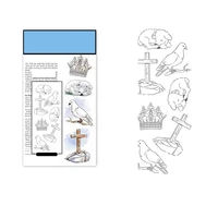 animal dog bird cross crown clear stamps for diy making watercolor painting card and scrapbooking no metal cutting dies 2021 new