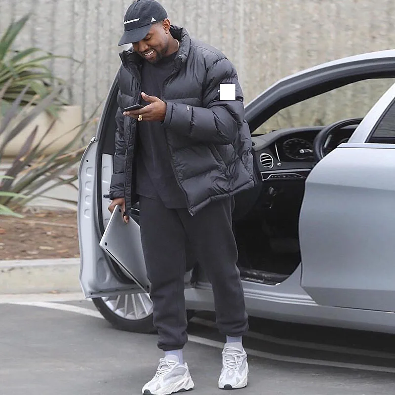 Спортивные штаны Kanye West СЕЗОНА 6 хлопковые мужские и женские уличные свободные