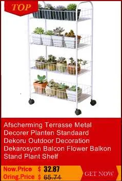 Открытый Декор декоратор Варанда Balkon Salincagi металлическая полка Terrasse украшения растения на балконе стенд Balcon цветок железная стойка