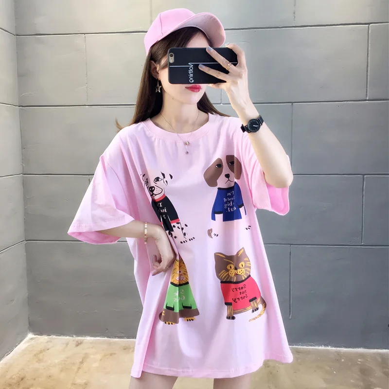 

2020 clothes short-sleeved female hip-hop top