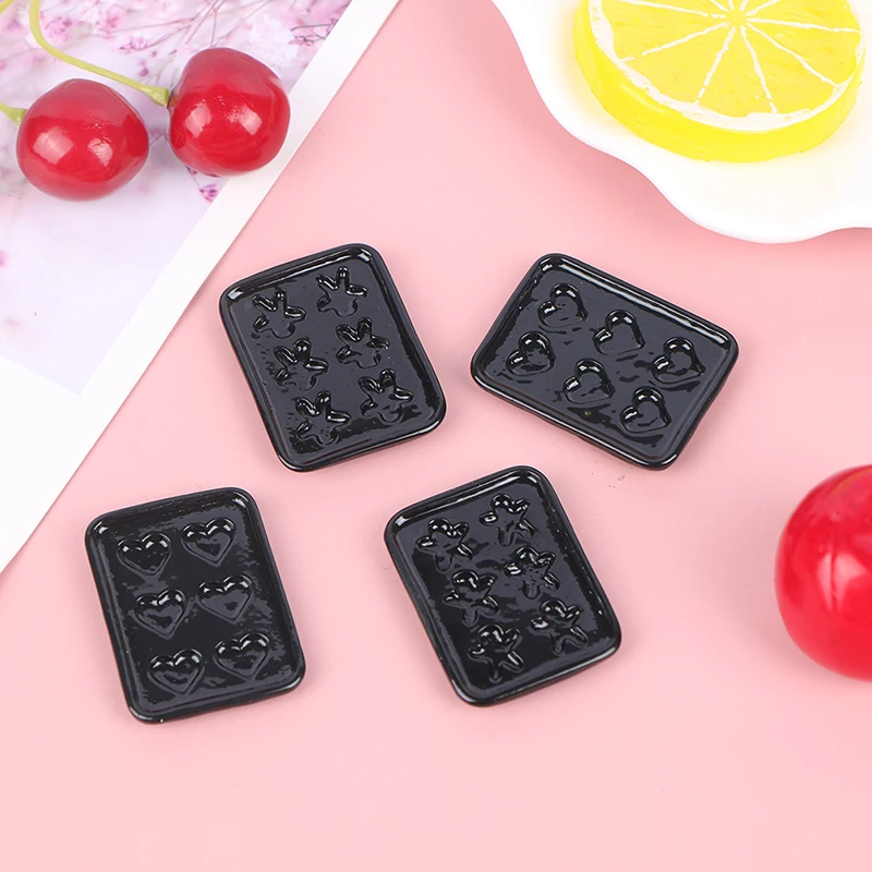 2pcs 112 dollhouse miniature accessories mini plate dollhouse miniature baking tray for doll house decoration free global shipping