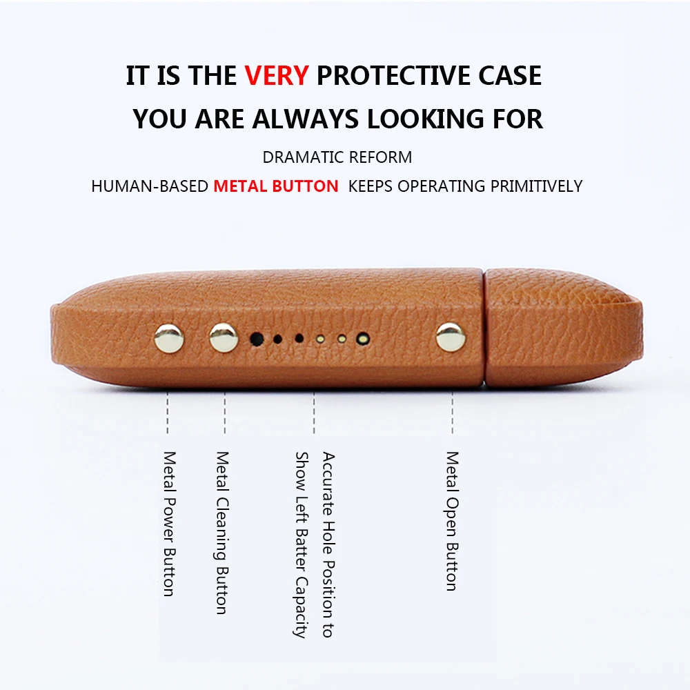 Защитный чехол для электронных сигарет с личи приличная деловая коробка iqos 2 4