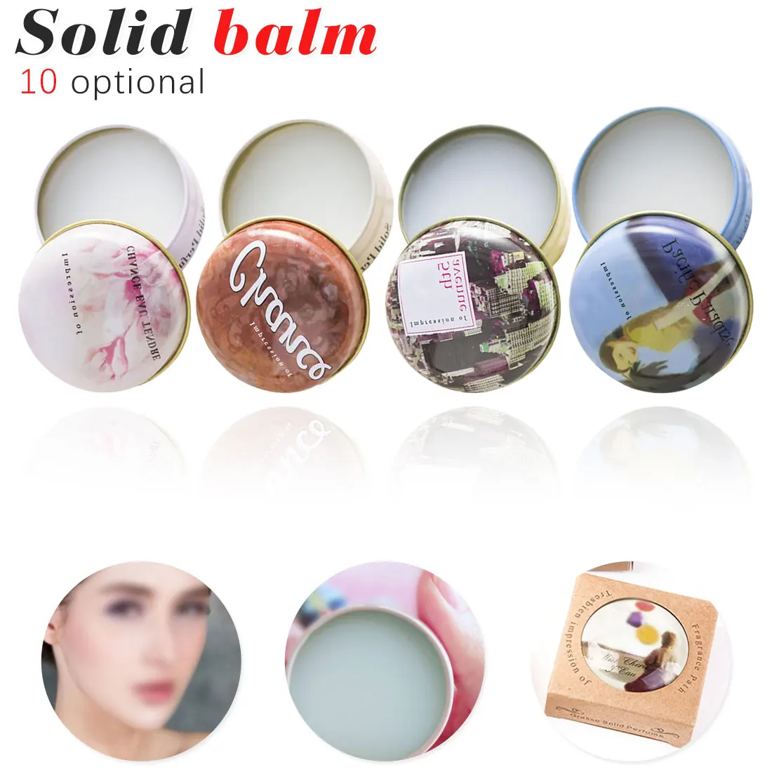 Волшебные твердые духи для мужчин и женщин без спирта однотонные ароматы