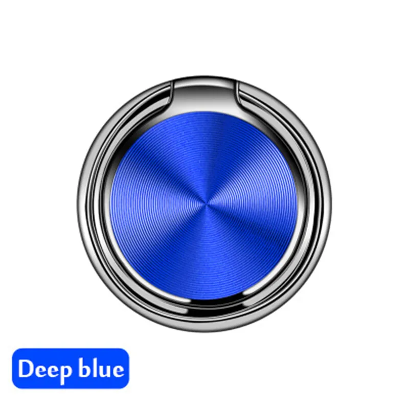 B-blue Общая Подставка-кольцо под Пальцы для телефона 360 Градусов Подставка для samsung Xiaomi iPhone X 7 6 55 5S plus смартфон планшет - Цвет: B-blue