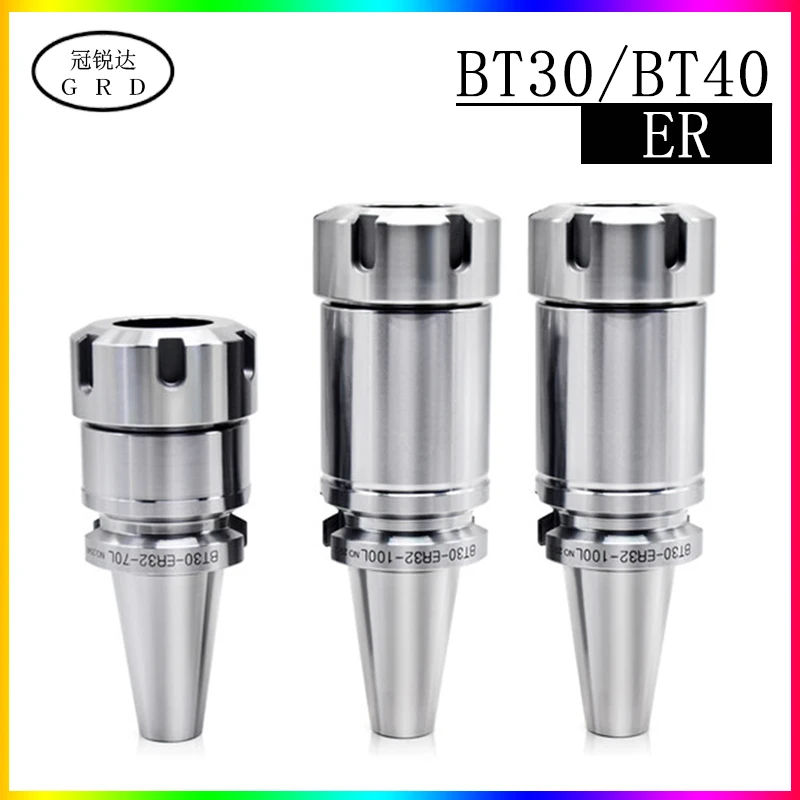 Держатель инструмента BT30 BT40 ER11 ER16 ER20 ER32 ER40 70L 100L для фрезерного станка с