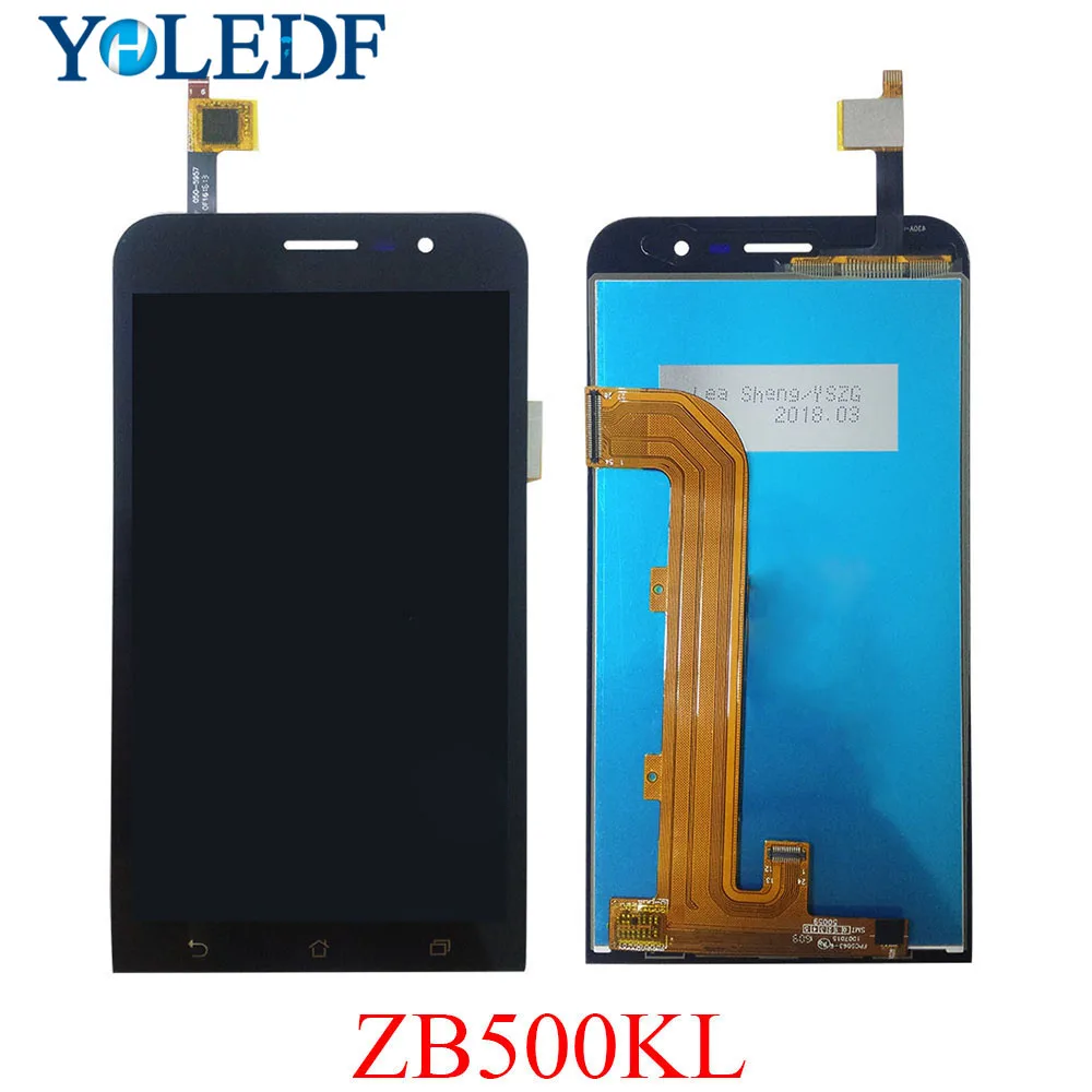Протестированный 5 0 &quotЖК дисплей для ASUS Zenfone Go ZB500KL X00AD Ecran сенсорная панель стекло