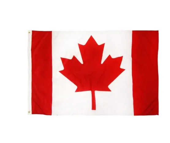 Бесплатная доставка флаги Канады размер 90*150 см/3*5 футов|canada state flag|flag tightsflags of countries