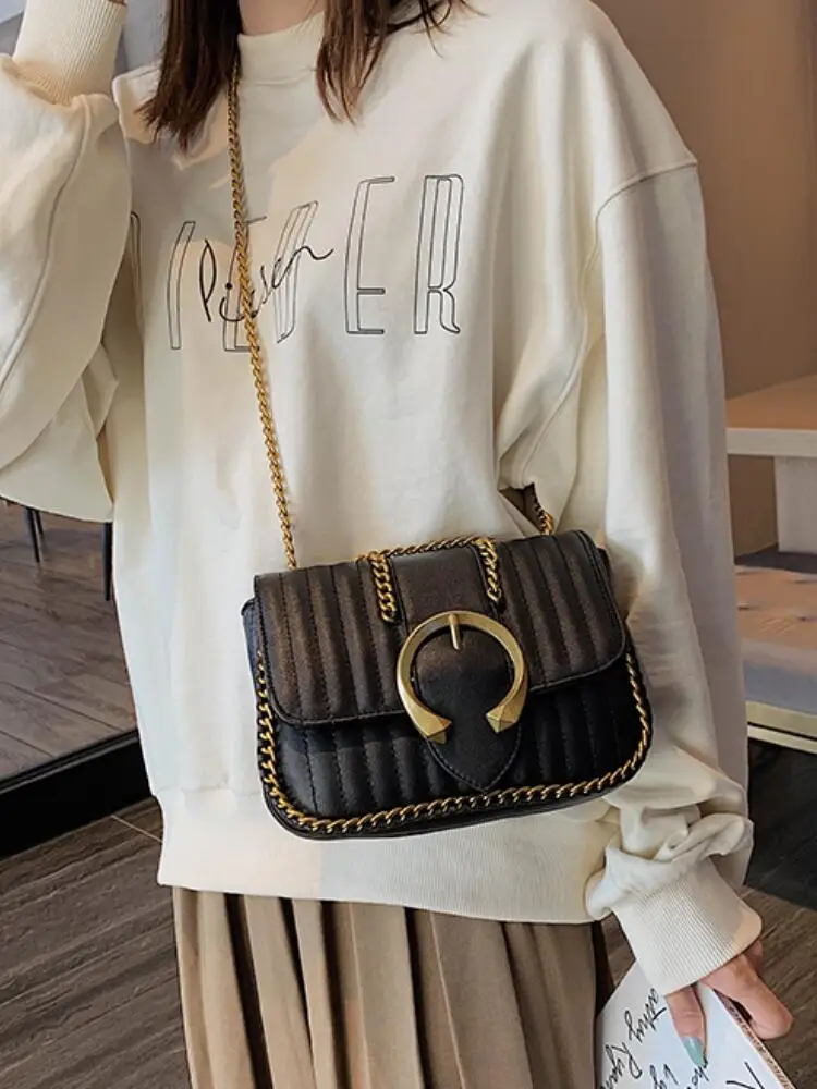 Винтажная модная женская квадратная сумка новинка 2019 Высококачественная