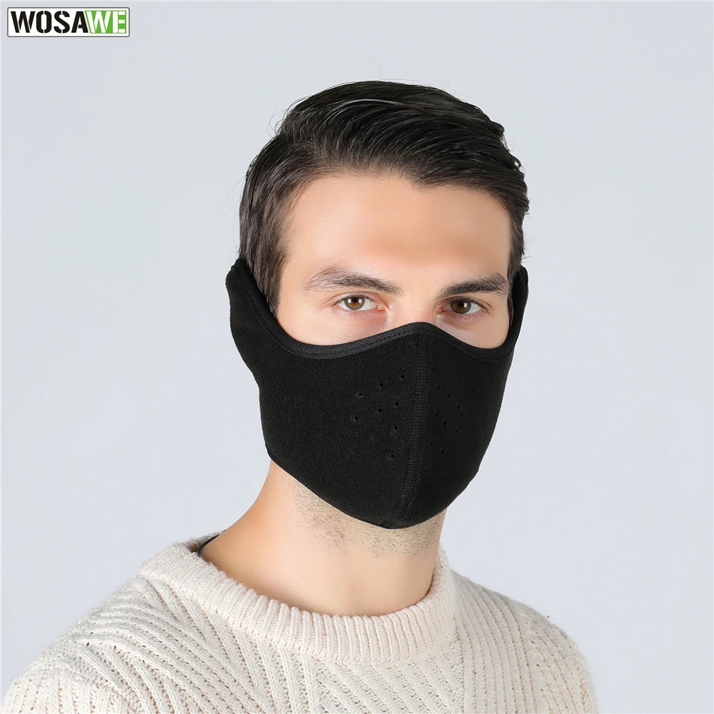 WOSAWE мотоциклетный зимний щит для лица тепловой сохраняет тепло Защита лица ветрозащитный Мотокросс катание на лыжах катание маска для сноуборда