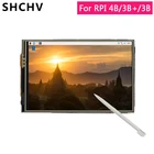 Сенсорный экран Raspberry Pi 4 3,5 дюйма светодиодный светодиодная подсветка, разрешение 480*320, IPS дисплей, TFT ЖК-дисплей для Raspberry Pi 4 Model B3B +3B