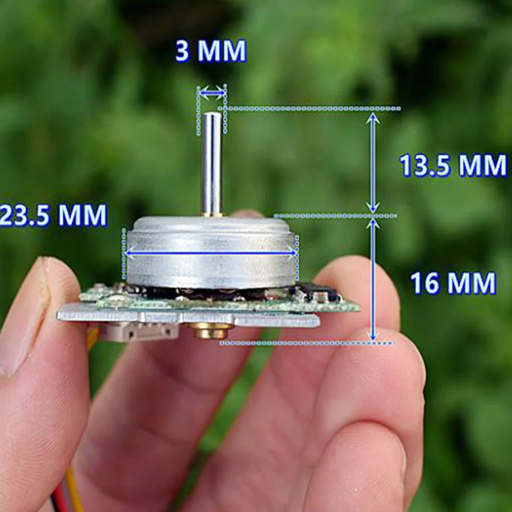 Высокоскоростной миниатюрный внешний ротор BLDC с приводной пластиной 7 4 В 12