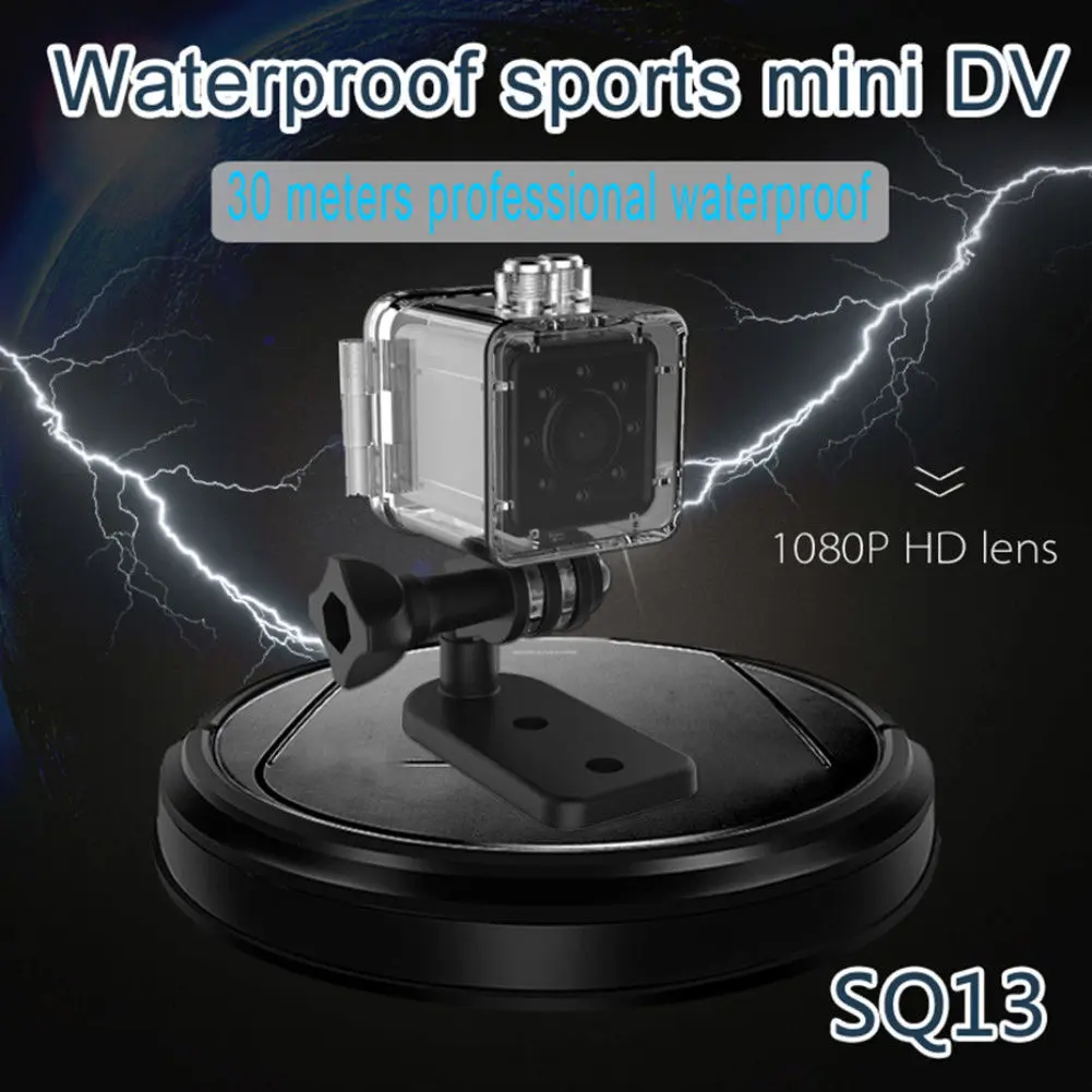 16 Гб карта + WiFi SQ13 Мини DVR камера HD 1080P ночное видение видеокамера|Компактные