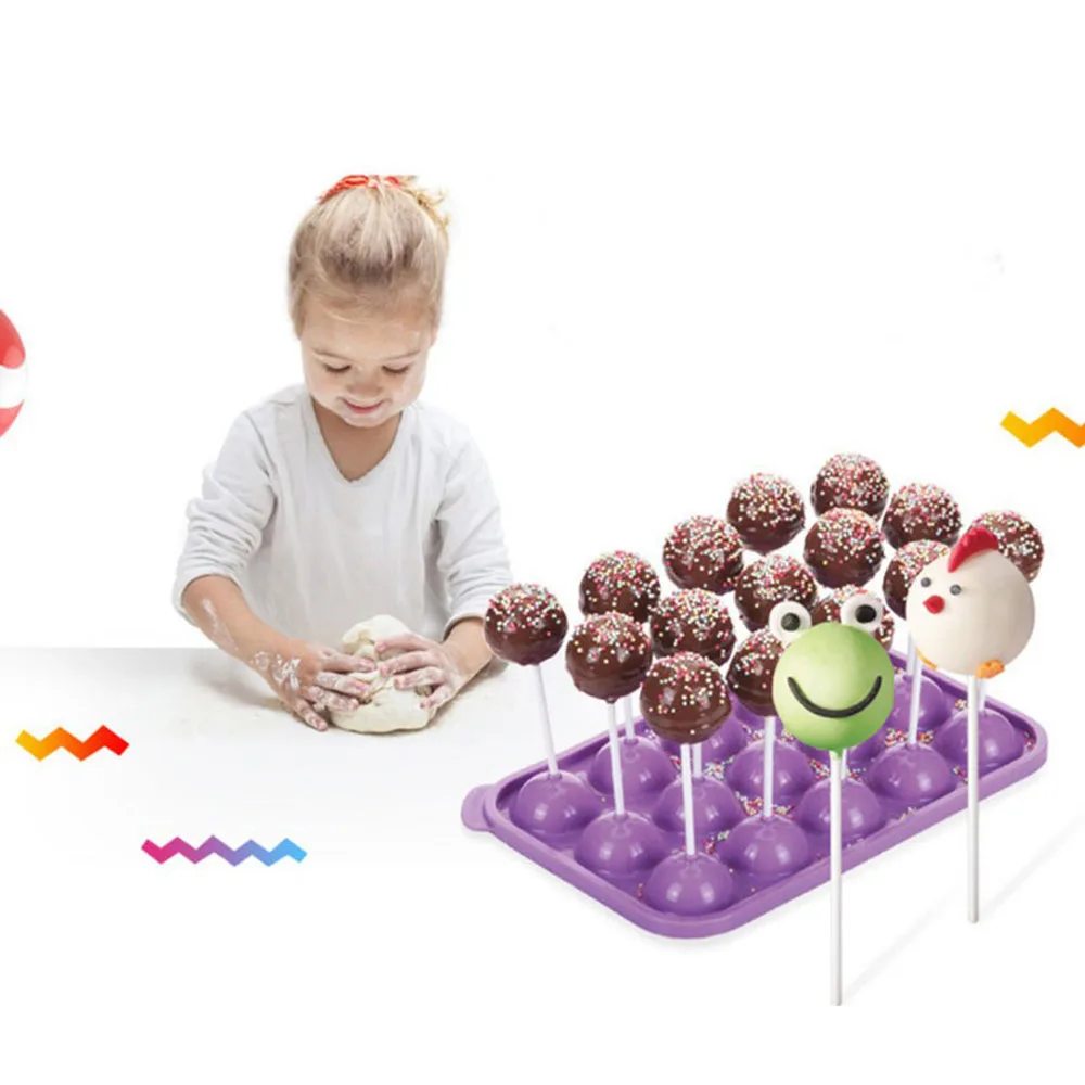 Силиконовая форма для леденцов 20 емкостей | Дом и сад