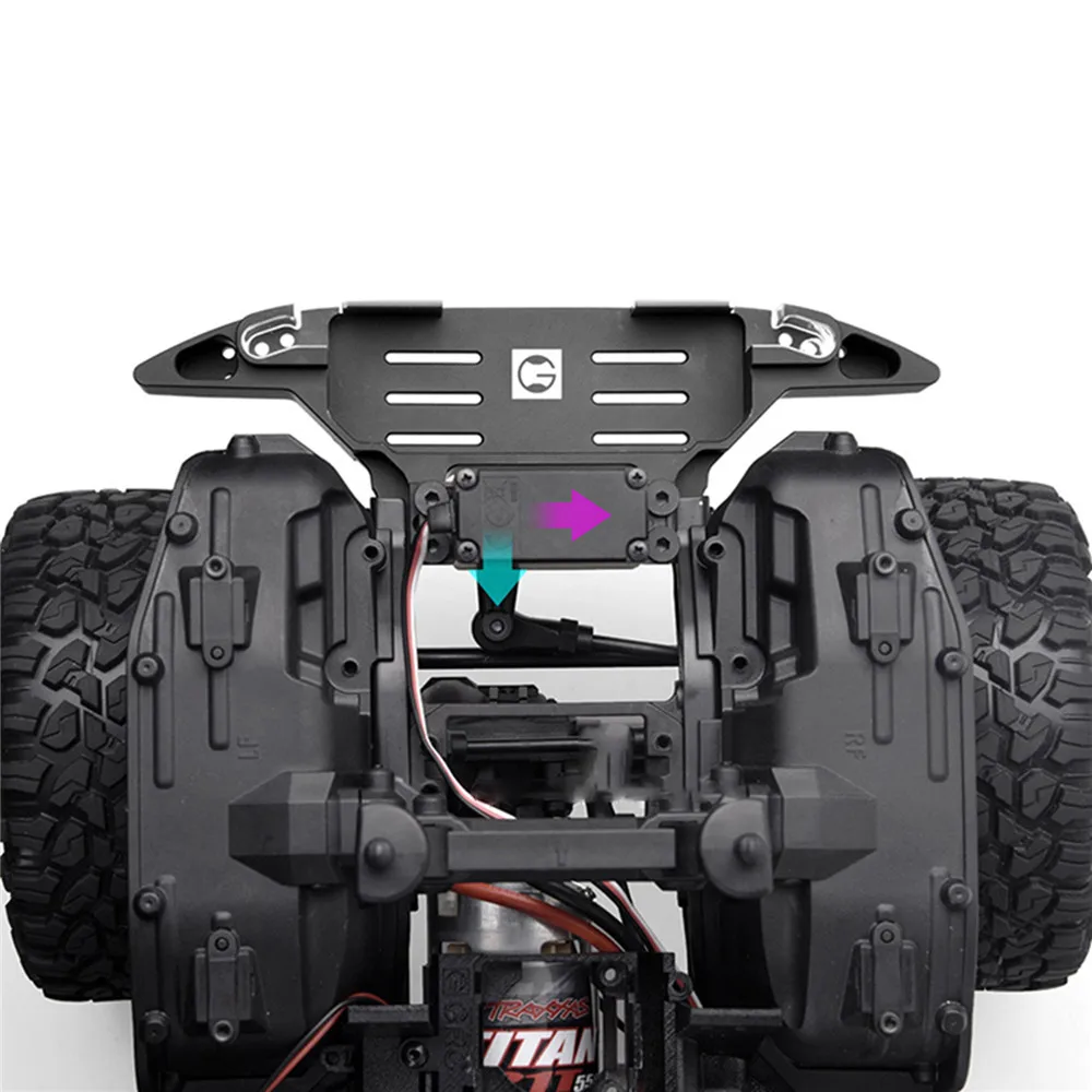 Передний бампер база лебедки передний для 1/10 TRAXXAS TRX6 G63 TRX4 G500 RC детали гусеничного