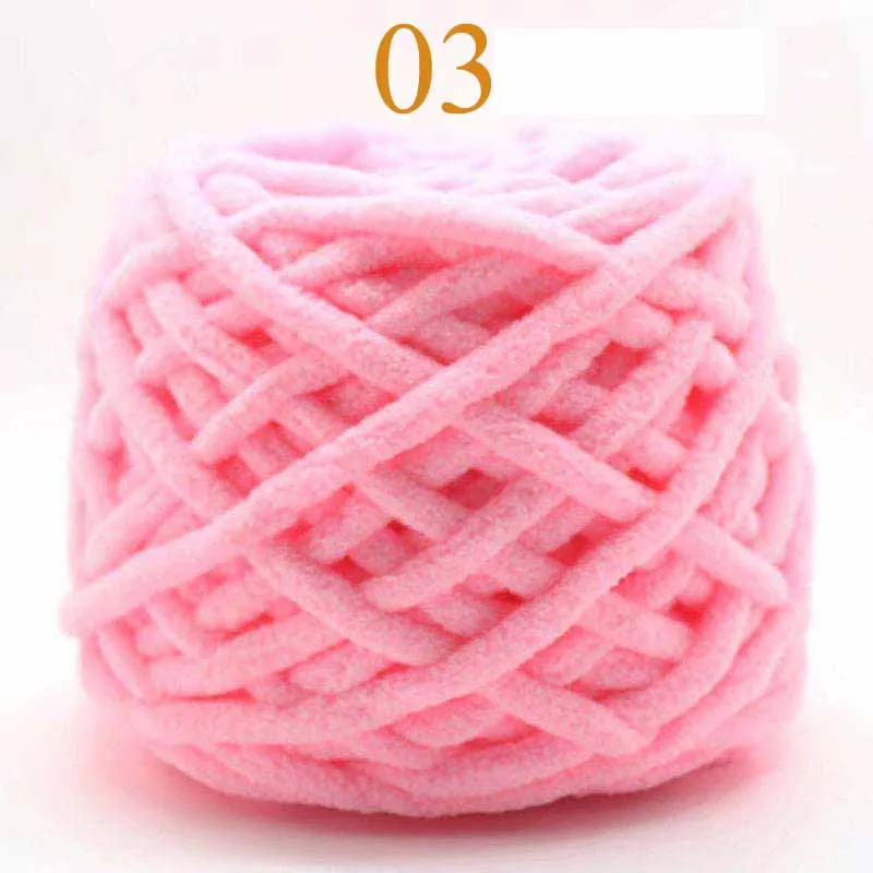 

Knitted Chunky Chunky velvet HandCraft 100g skeins Cotton thick DIY Colorful Yarn Crochet Colours Knitting Wool
