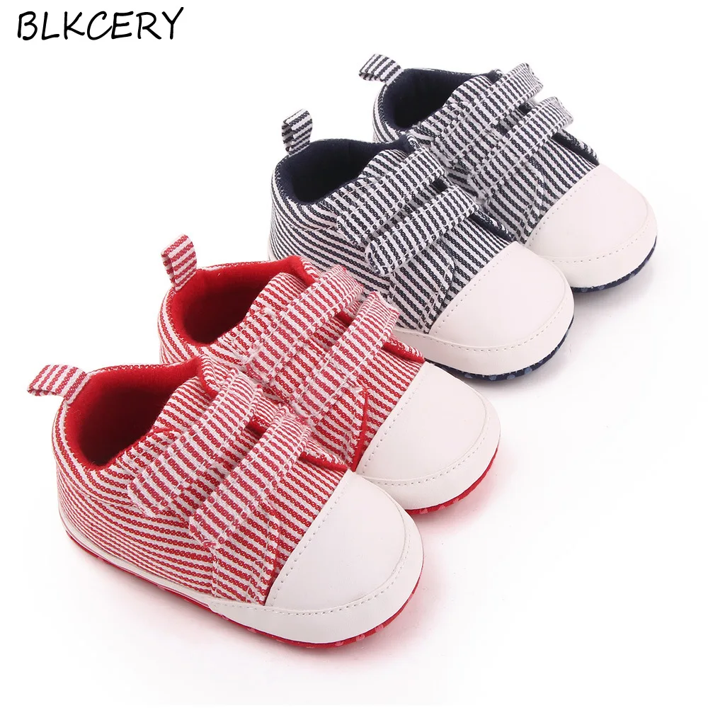 

Brand Infant Baby Boy Shoes Cotton Anti-slip Sole Soft Newborn Toddler Crib Shoes Sneaker First Walkers Shoe for 1 Year Old Girl