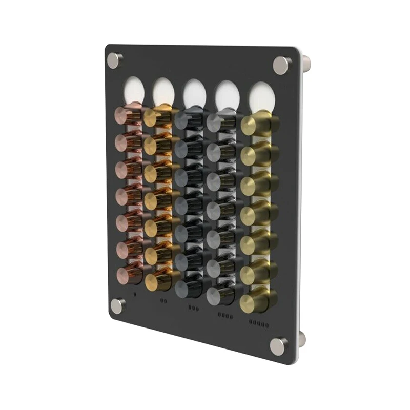 Nespresso Coffee Capsule Holder Stand Rotary Pod Tower Rack Rotatable Storage Shelves 35 Sets | Дом и сад