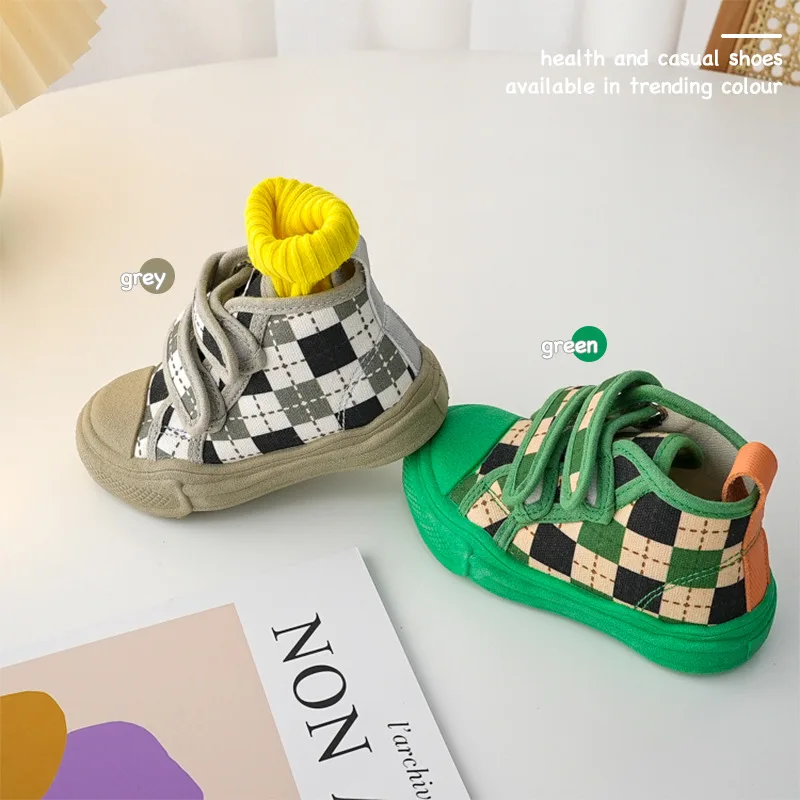 

Spring trendy Classic Student Shoes Anti-Slippery Flats Shoes Kid Shoes Children Girl Children Sneakers Toddlers Boy Canvas Shoe