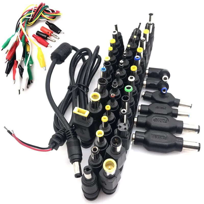 Универсальный DC адаптер питания зарядное устройство конверсионные вилки