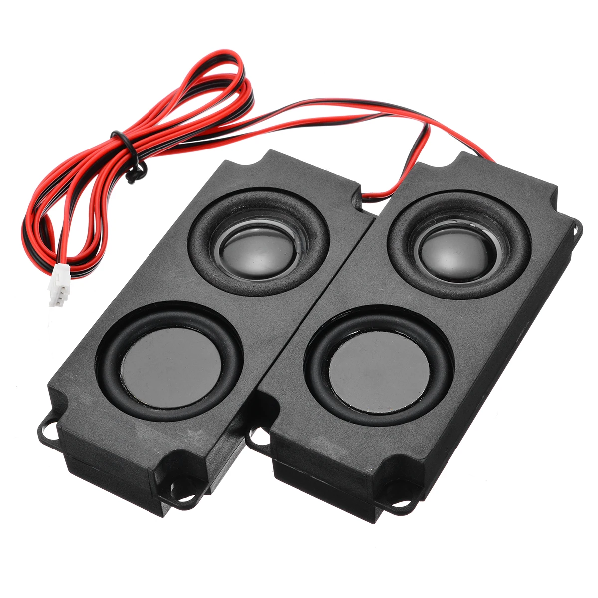 1 пара портативная акустическая Колонка для телевизора объемный 3D стерео динамик