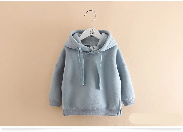 Thicken blue Толстовка для мальчиков Одежда для девочек для маленьких мальчиков толстовка вещи подходящие для детей обоих полов, толстовки с капюшоном для детей Одежда для мальчиков-малышей Толстовка 2-7Years - Цвет: Thicken blue